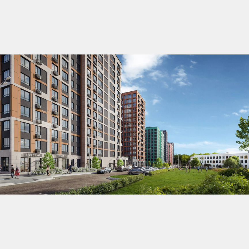 2-к. квартира, 38,4 м², 10/13 эт.