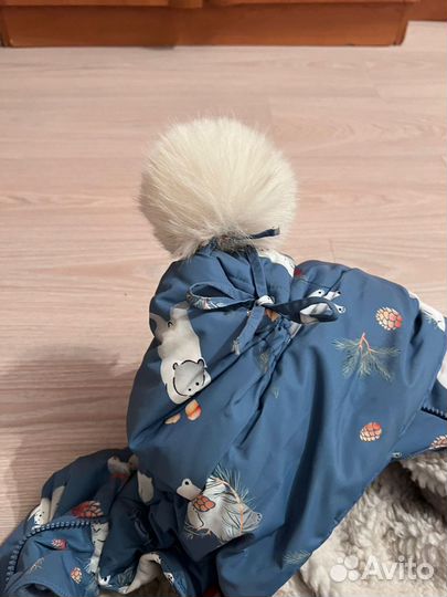 Детский зимний комбинезон на мальчика