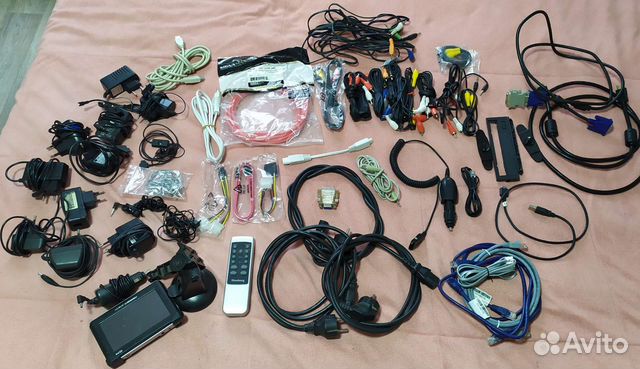 Кабель, зарядки, переходники, провода цена за всё