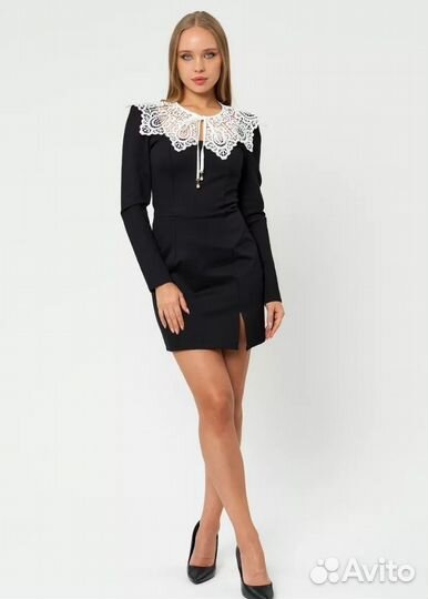 Кружевной накладной воротник. Новый