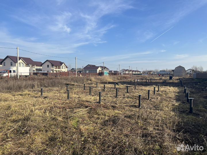 Винтовые сваи под ключ установка