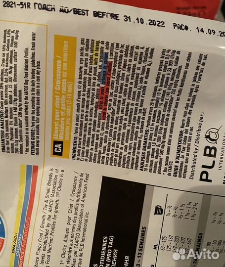 Корм для щенков monge