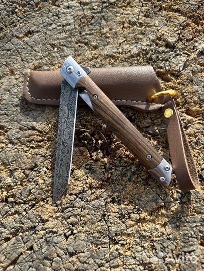 Нож складной новый с чехлом