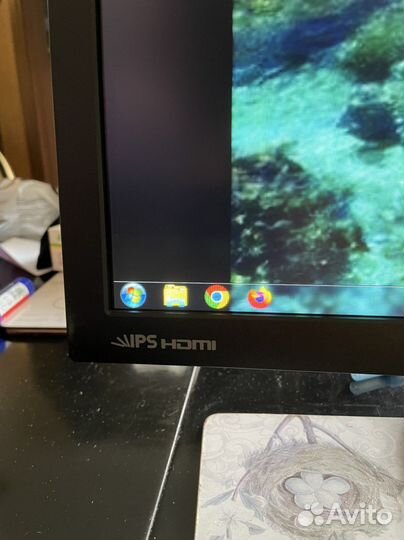 Монитор asus с процессором, клавиатурой и мышкой