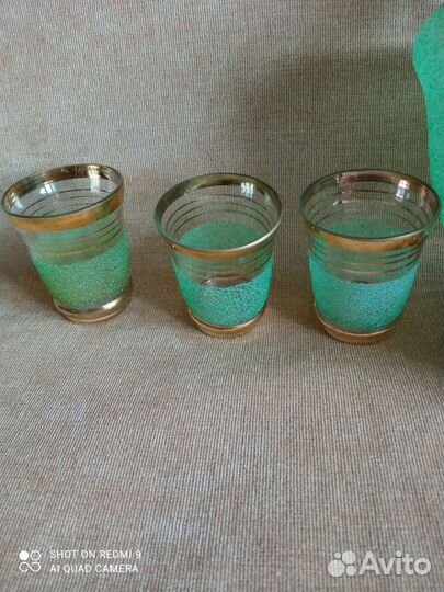 Графин с рюмками СССР