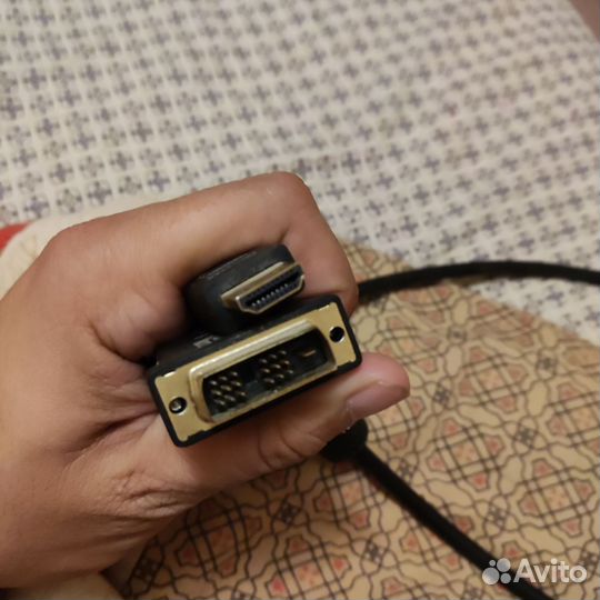 Кабель hdmi dvi 3 метра