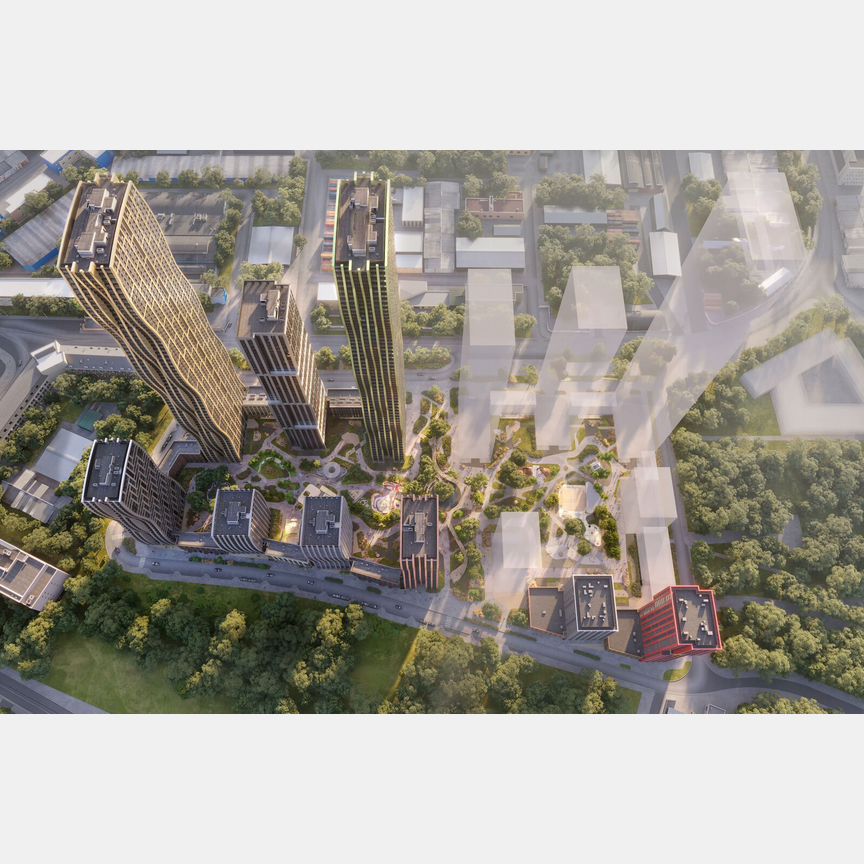 2-к. квартира, 62,8 м², 61/68 эт.