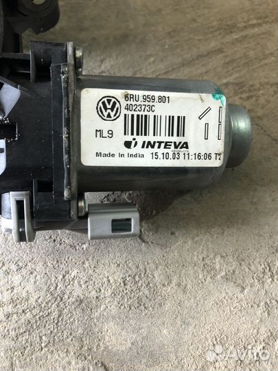 Моторы стеклоподъемников Volkswagen polo