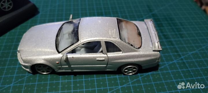 Kinsmart Nissan skyline gtr r34