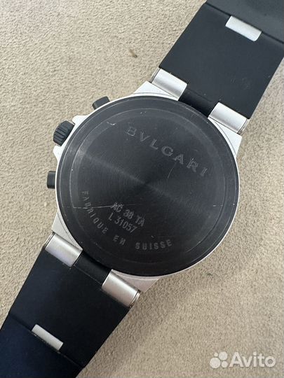 Bvlgari Diagono Aluminium часы мужские. Оригинал