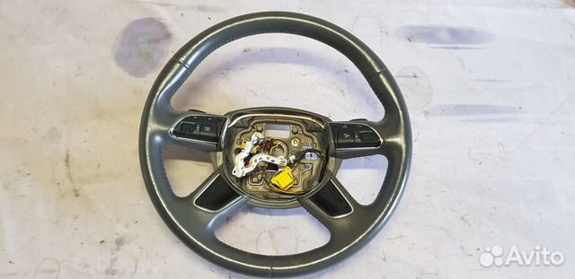 Audi A8 D4 Long Руль кожа с подогревом
