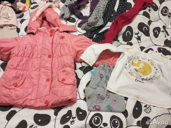 Детские вещи пакетом на девочку 98 104