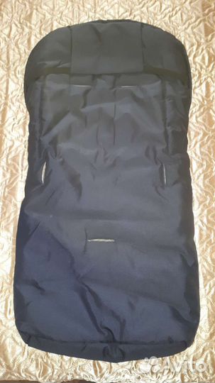 Меховой конверт в коляску овчина