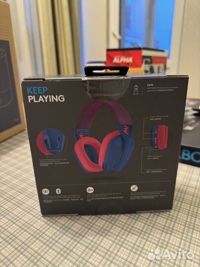 Игровые наушники logitech g435