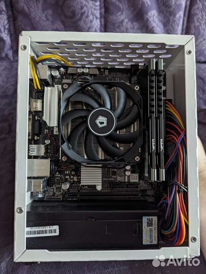 Мини пк (Ryzen 5600G/b450/16gb)