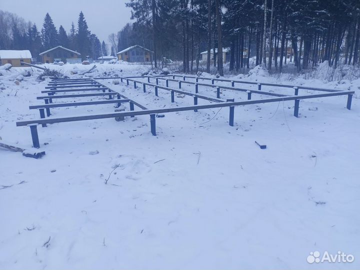 Свайный фундамент под ключ