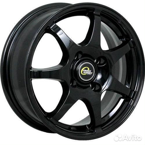 Диски Cross Street CR-15 5.5x14 4*98 ET35 DIA58.6 Black Литой