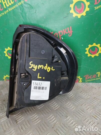 Фонарь задний левый Renault Symbol седан 1.4Л 2008