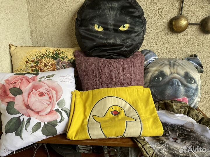 Декоративные подушки наволочки