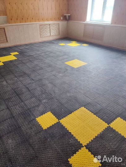 Модульные полы для гаража