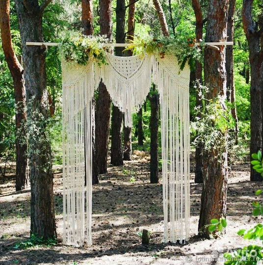Декор арка бохо аренда макраме ловец снов свадьба