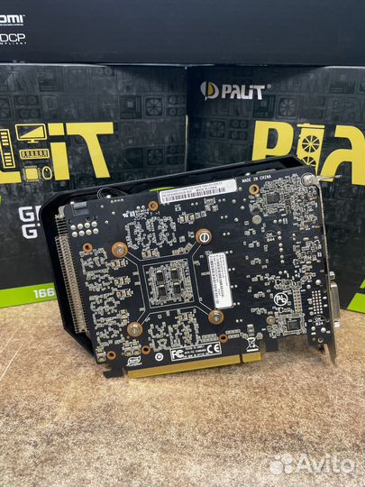 Видеокарта GTX 1660 super Palit StormX