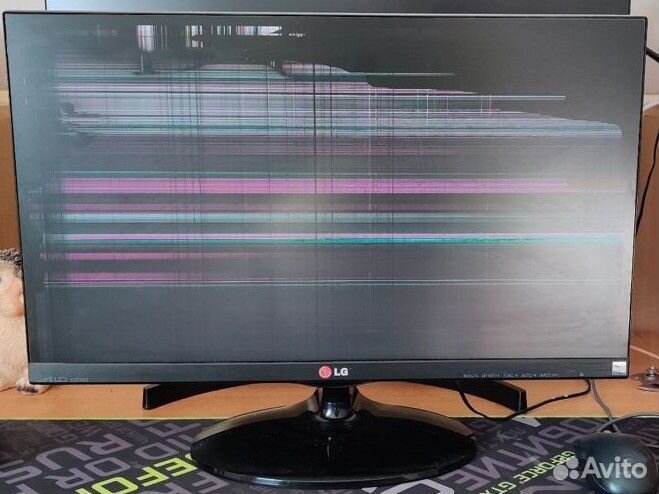 Монитор (битый)