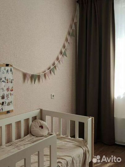 Гирлянда из флажков текстильная