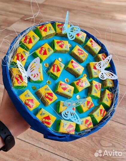 Букет love IS оригинальный