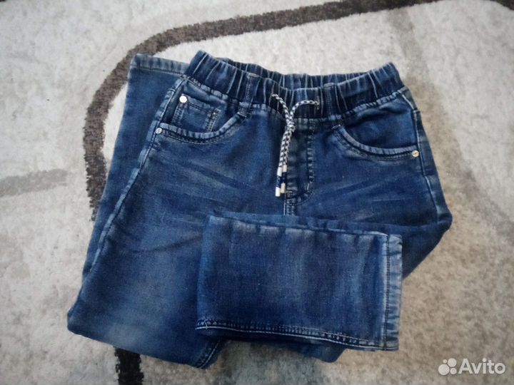 Джинсы утеплённые