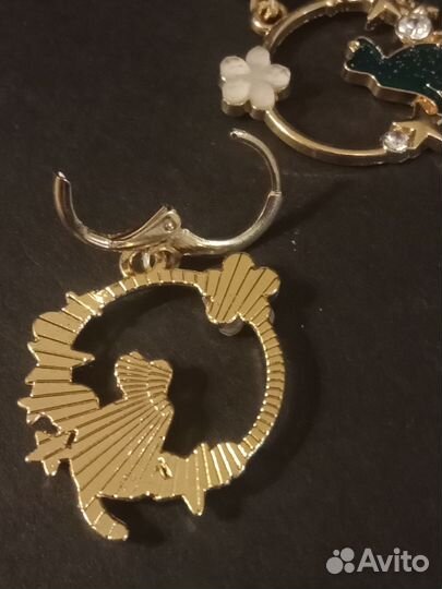 Серьги котики