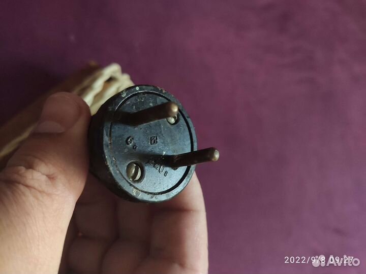 Кабель акустический силовой винтажный 1965г