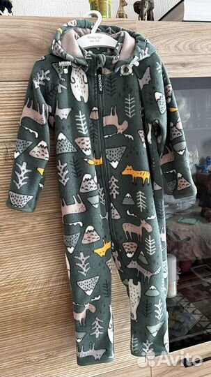 Комбмнезон детский флис 86