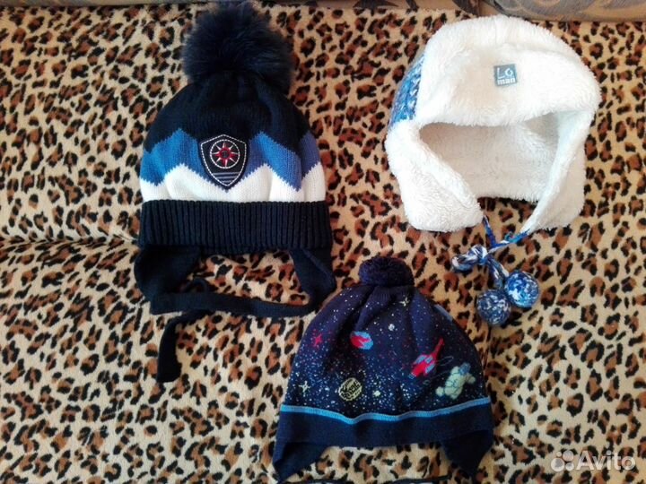 Шапки Tavitta, Loman и другие от 2-6 лет и варежки