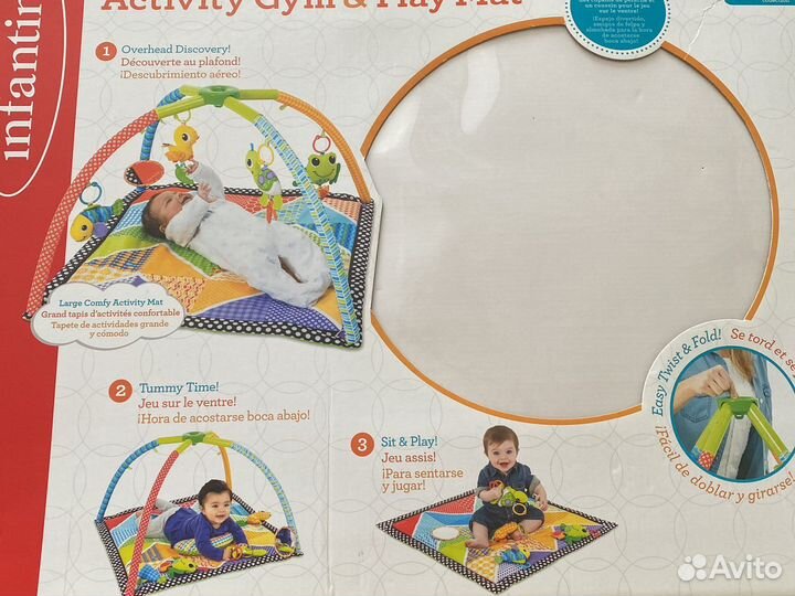 Игровой развивающий коврик 0+