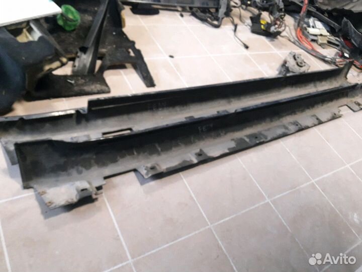 Пороги пластиковые бмв 7 ф01 2009г