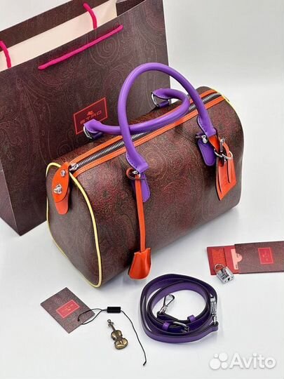 Сумка женская Etro Keepall mini