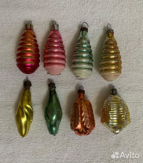 Елочные игрушки гдр, ссср, винтаж