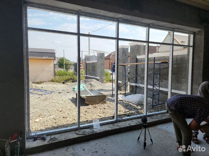 Алюминиевые витражи