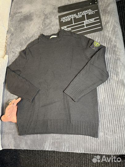 Свитер stone island black (Оригинал Легит)