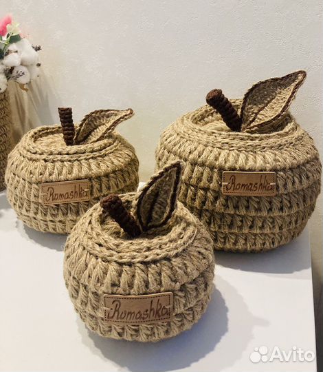 Корзинка-яблоко