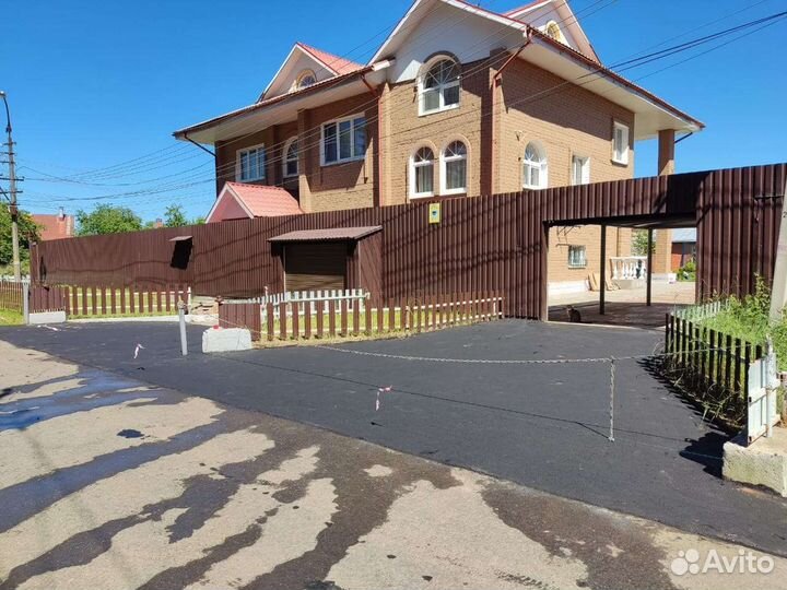 Асфальтирование, Укладка асфальтной крошки