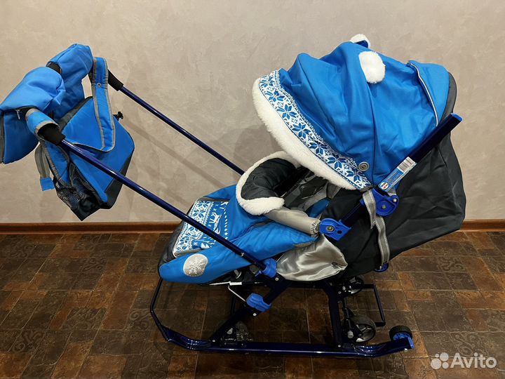 Коляска санки