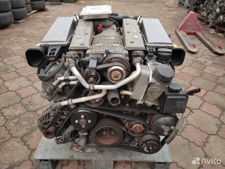 Двигатель бензин w203 C32 AMG C-class AMG 112.9