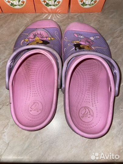 Crocs родные сабо для девочки