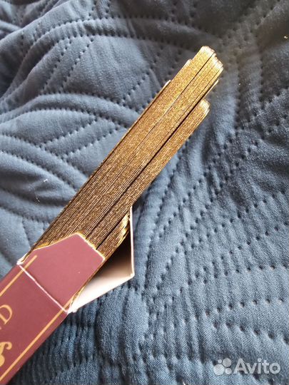 Карты ленорман с золотым срезом