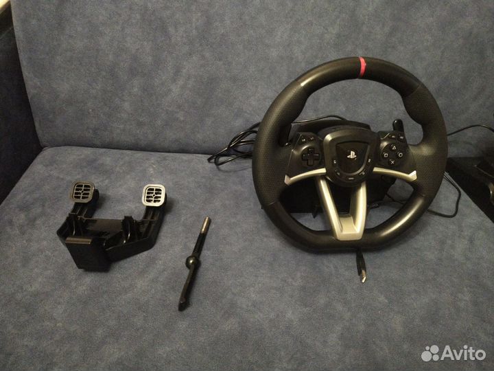 Игровой руль hori racing wheel apex для пс и пк