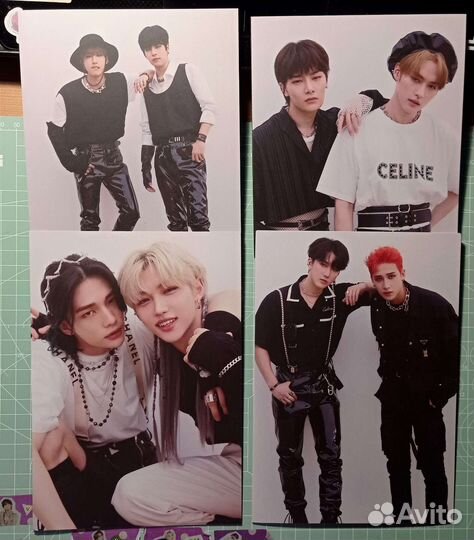 Открытка-гармошка Stray Kids noeasy