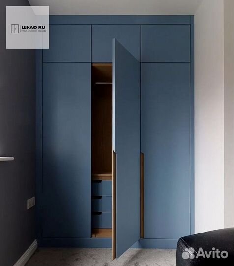 Шкаф с фрезеровкой