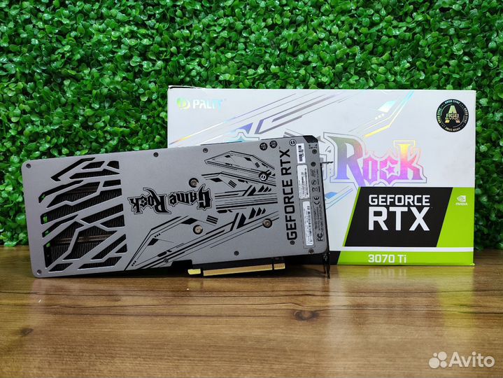 Видеокарта GeForce Palit Game Rock RTX 3070Ti 8Gb